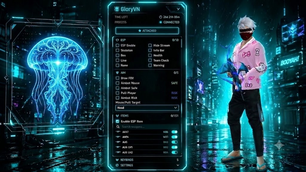 KEY PANEL GLORY VN